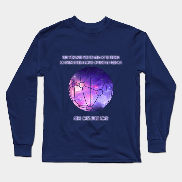 Etherium nights Long Sleeve T-Shirt by Shankie